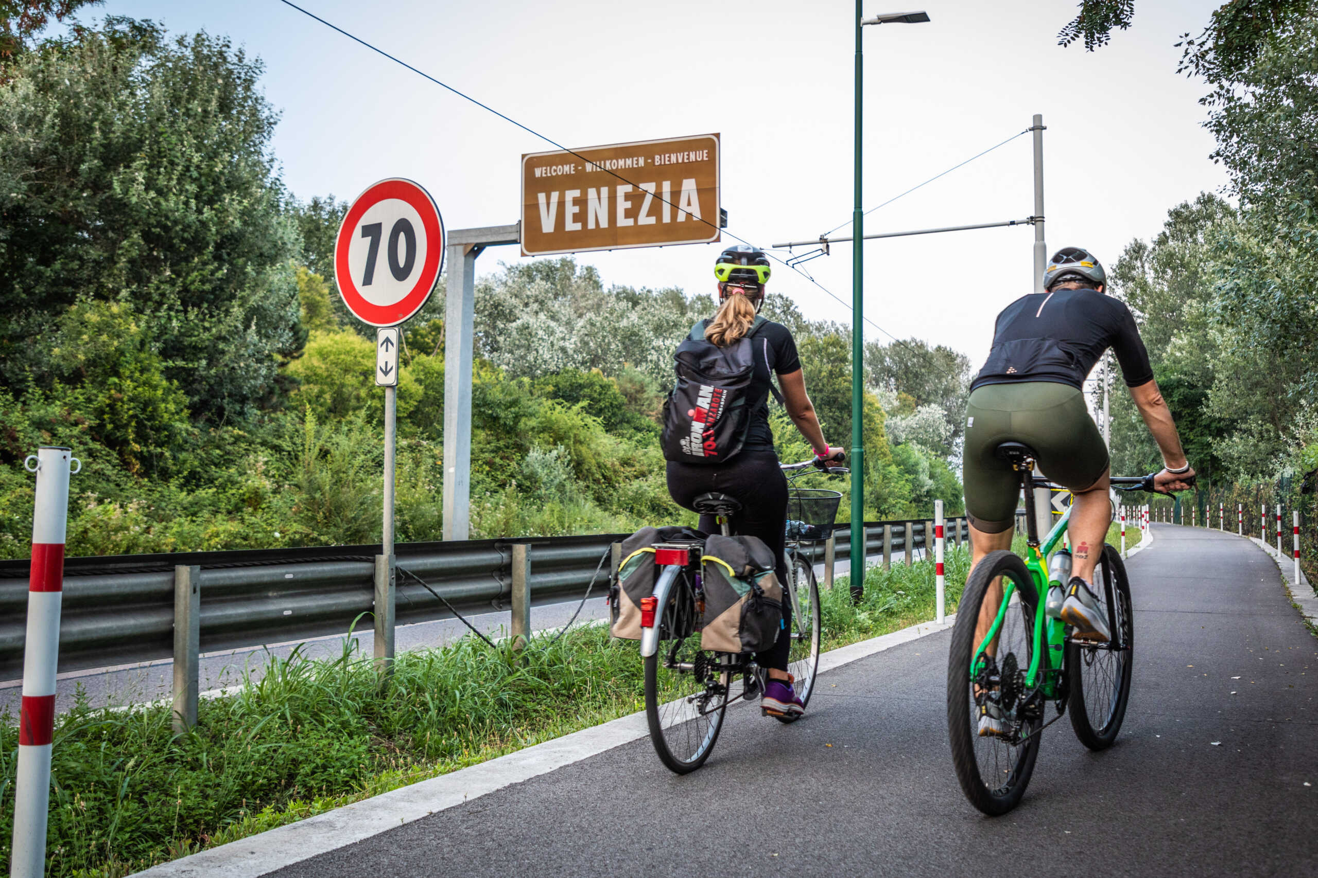 Mobilità sostenibile: arrivare a Venezia in bicicletta