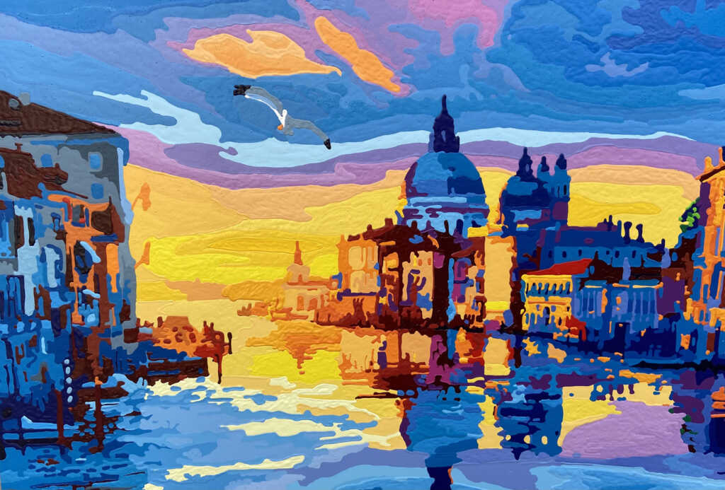 Venezia nel trionfo dei colori: la città nell'arte di David Ariel